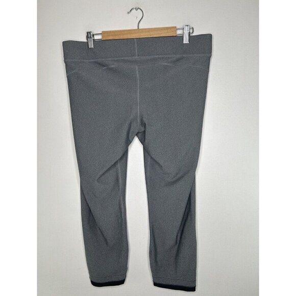 Under Armour Women HeatGear Armour Compression Ankle Crop Gray Size 2XL - Picture 10 of 11